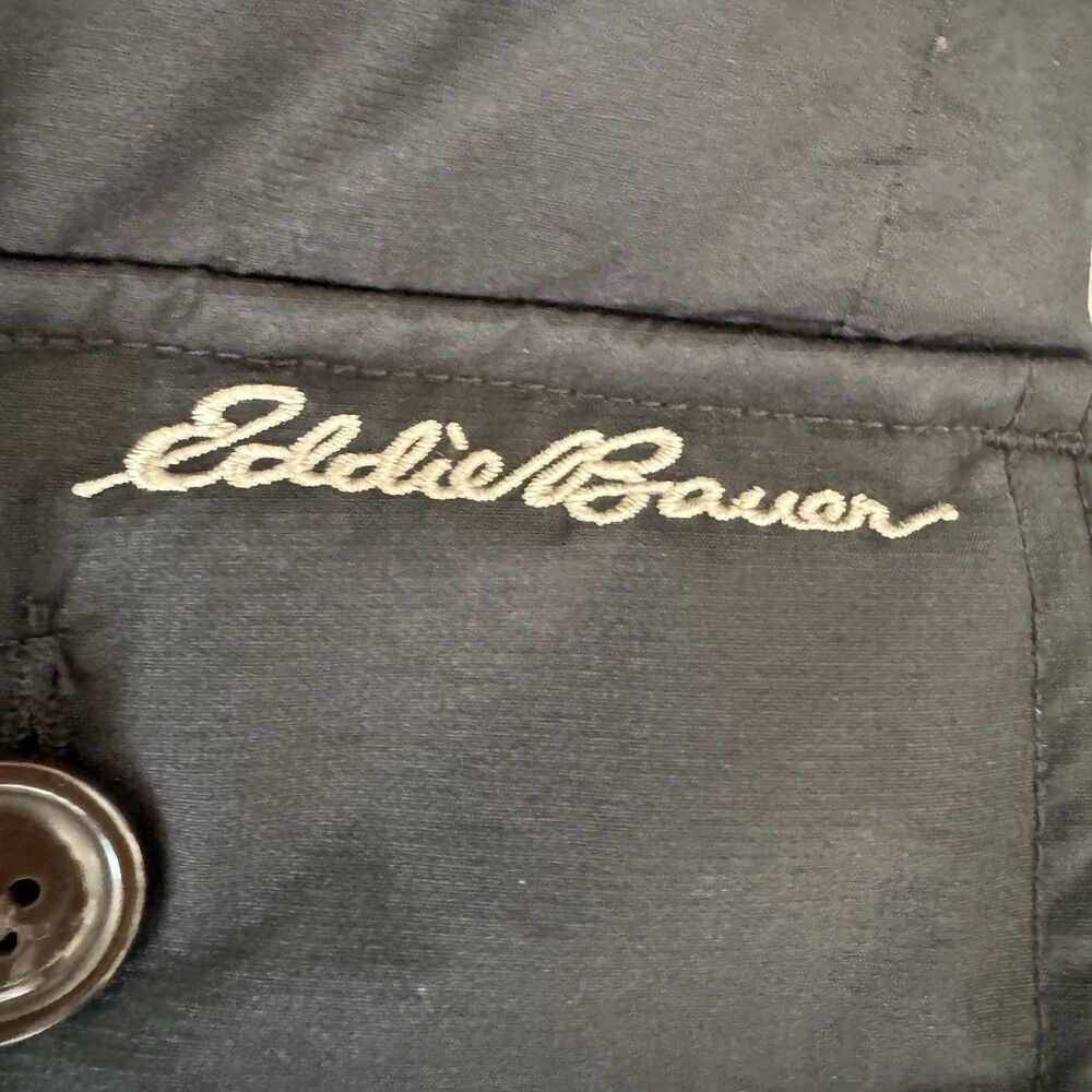 Eddie Bauer Women's Yukon Classic Fitted Down Vest Sz S Black Cabin Core MP $179 - Picture 15 of 15